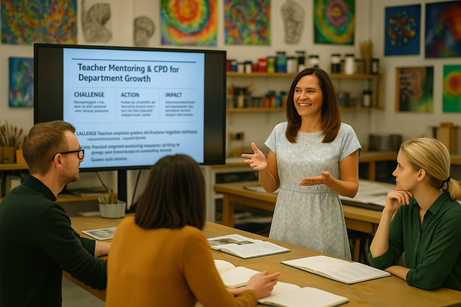 Teacher CPD session